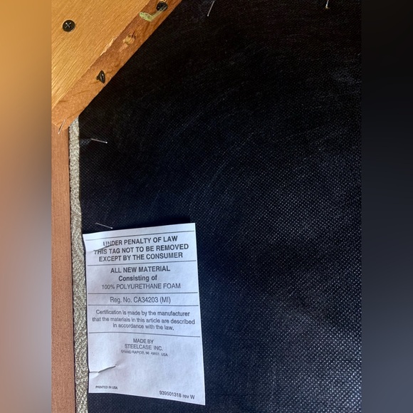 Vintage Steelcase Guest Chair Office Armchair Mid Century Modern MCM Knoll - Picture 7 of 16